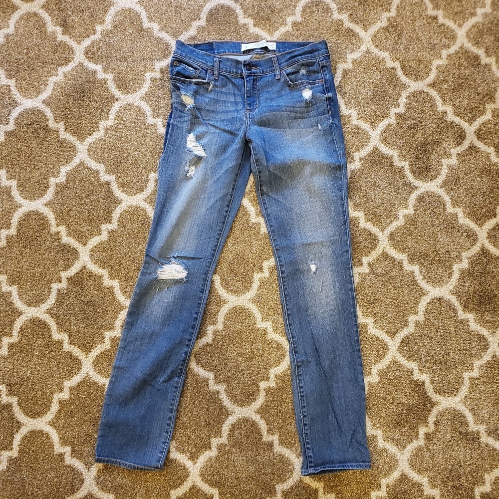 Abercrombie & Fitch Erin Destroyed Skinny Jeans - Picture 2 of 7